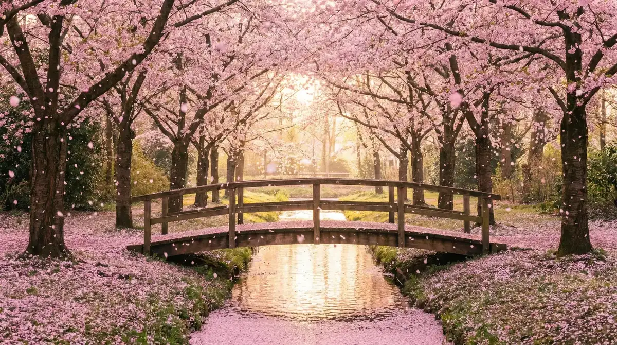 樱花桥畔 - 乱伦社 唯美风景